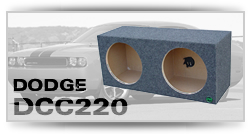 Dodge Challengers, Chargers, and Chrysler 300 Subwoofer Enclosure