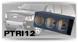 PTRI Triple Subwoofer Enclosure